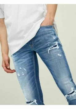 Jack & Jones JJILIAM - Jeans Skinny Fit - Blue Denim -Jack & Jones Shop c32c2ae88bd142f9aa5d97578c8c6df7