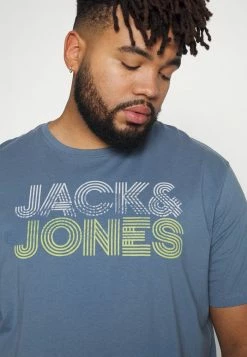 Jack & Jones JCOPOWER CREW NECK - Print T-shirt - China Blue -Jack & Jones Shop c349e77c35d647c0acac76ae26bb177b