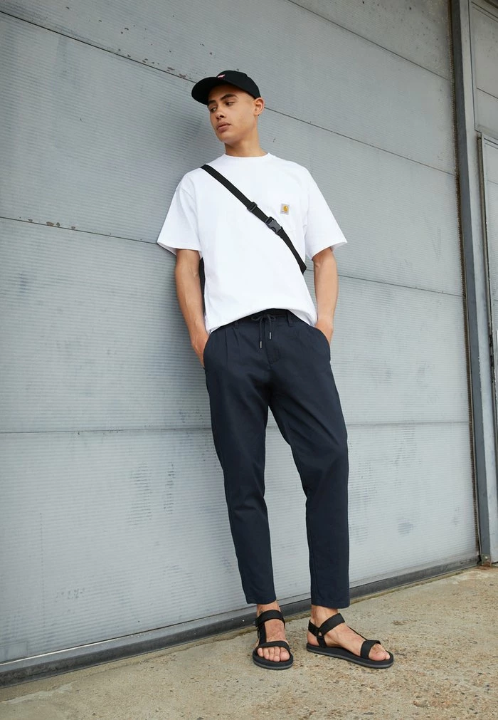 Jack & Jones JFWRAY 2.0 - Sandals - Anthracite 1 Jack & Jones JFWRAY 2.0 - Sandals - Anthracite