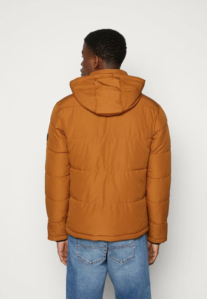 Jack & Jones JJBRADY PUFFER - Winter Jacket - Rubber 3 Jack & Jones JJBRADY PUFFER - Winter Jacket - Rubber - Image 3