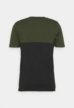 Alternative view of Jack & Jones JEURBAN BLOCKING - Print T-shirt - Forest Night