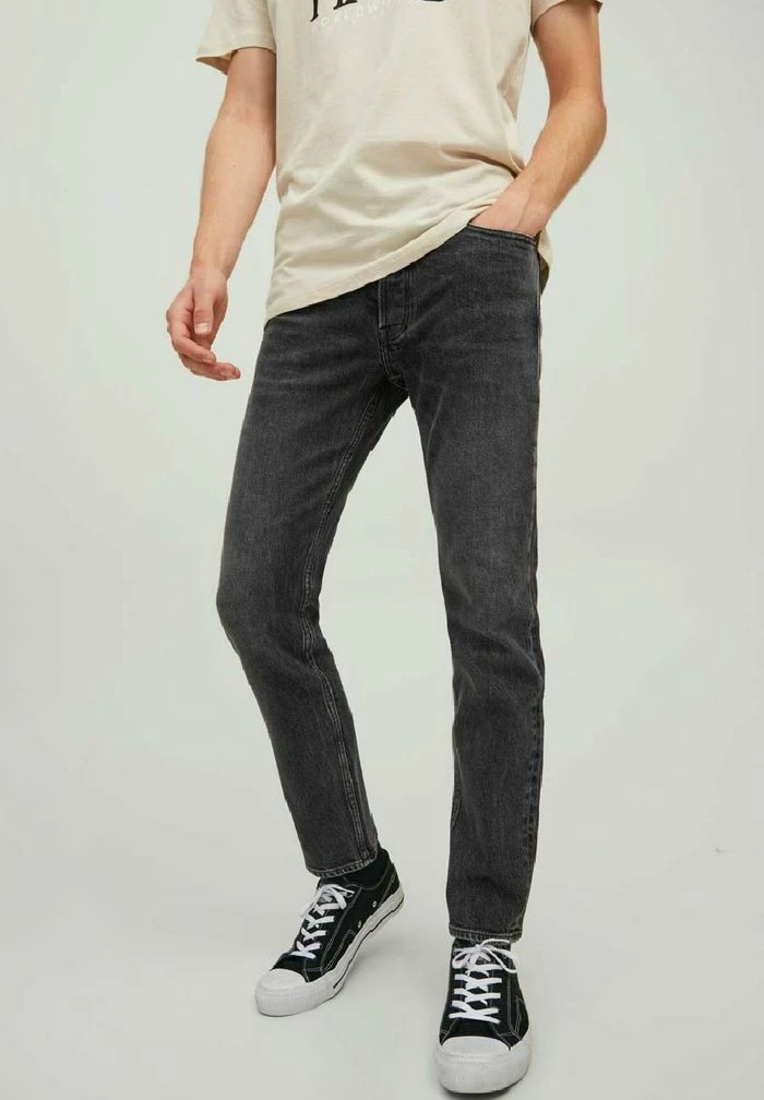 Jack & Jones TIM ORIGINAL - Slim Fit Jeans - Black Denim 1 Jack & Jones TIM ORIGINAL - Slim Fit Jeans - Black Denim