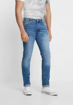 Jack & Jones JJIGLENN JJORIGINAL - Slim Fit Jeans - Blue Denim