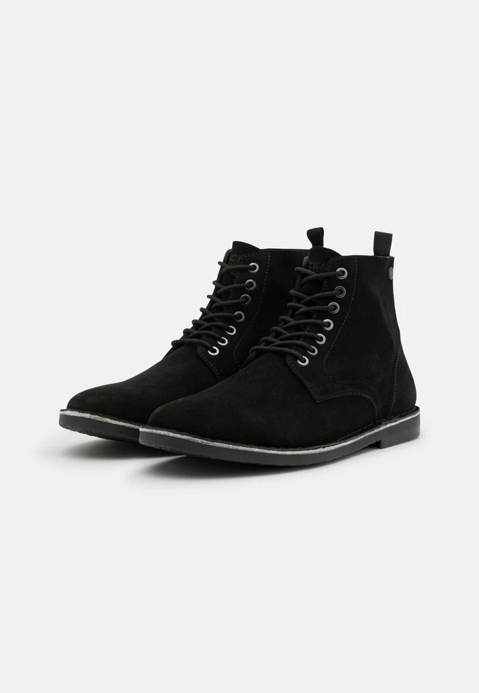 Jack & Jones JFWBRUCE BOOT - Lace-up Ankle Boots - Black 4 Jack & Jones JFWBRUCE BOOT - Lace-up Ankle Boots - Black - Image 4