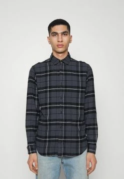 Jack & Jones JJPLAIN AUTUMN CHECK - Shirt - Blue