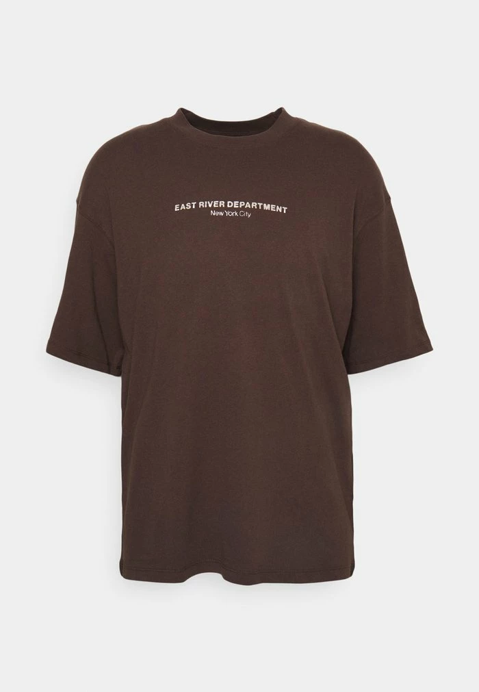 Jack & Jones JORTIEDYE TEE CREW NECK UNISEX - Print T-shirt - Seal Brown 5 Jack & Jones JORTIEDYE TEE CREW NECK UNISEX - Print T-shirt - Seal Brown - Image 5