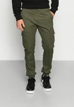 Jack & Jones JJIPAUL JJFLAKE - Cargo Trousers - Olive Night