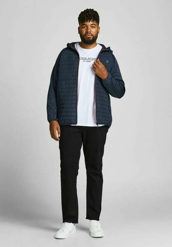 Jack & Jones Light Jacket - Navy 2 Jack & Jones Light Jacket - Navy - Image 2