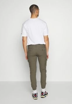 Jack & Jones JJIPAUL JJFLAKE LINEN - Cargo Trousers - Olive Night -Jack & Jones Shop c5d3256991ae4777abeaf7e2617dadc4
