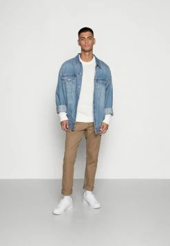 Alternative view of Jack & Jones JJGROOVE CREW NECK - Jumper - Cloud Dancer