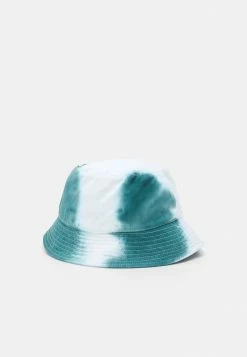 Jack & Jones JACZACK TIE DYE BUCKET HAT - Hat - White/green