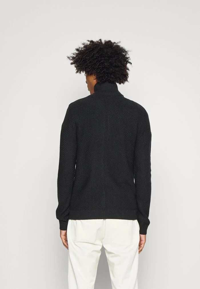 Jack & Jones JORDAMIAN ZIP CARDIGAN - Cardigan - Navy Blazer 3 Jack & Jones JORDAMIAN ZIP CARDIGAN - Cardigan - Navy Blazer - Image 3