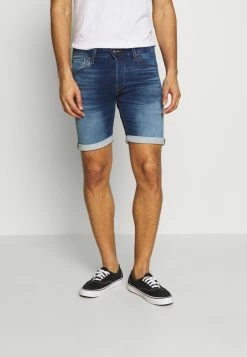 Jack & Jones JJIRICK JJICON - Denim Shorts - Blue Denim