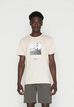 Jack & Jones JORBOOSTER TEE CREW NECK UNISEX - Print T-shirt - Moonbeam