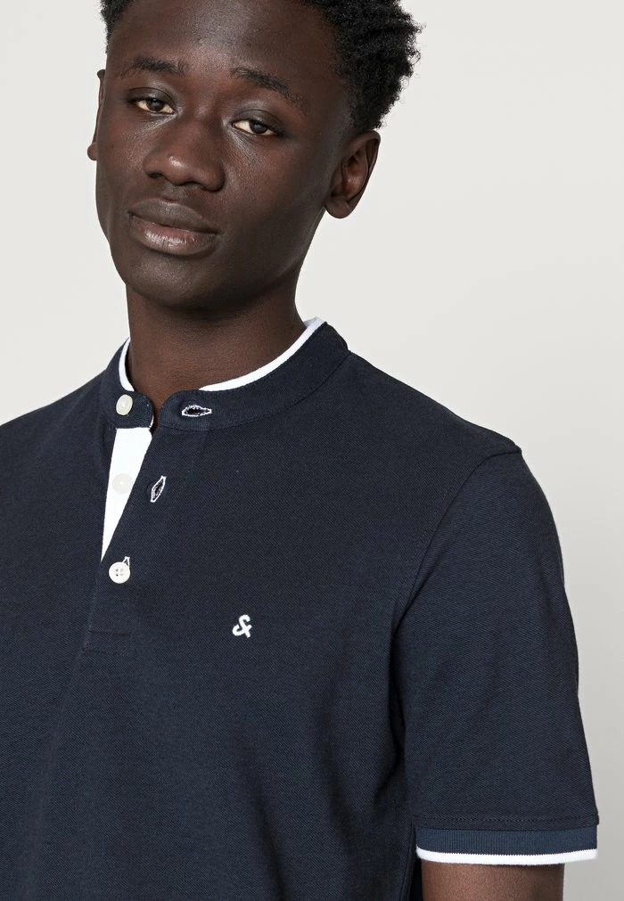 Jack & Jones JJEPAULOS - Basic T-shirt - Dunkelblau 5 Jack & Jones JJEPAULOS - Basic T-shirt - Dunkelblau - Image 5