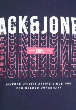 Jack & Jones JJCYBER TEE - Print T-shirt - Navy Blazer -Jack & Jones Shop c7dc540e058d45a3b947358bb1933456