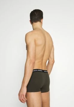 Alternative view of Jack & Jones JACSOLID TRUNKS 12 PACK - Pants - Navy Blazer/black/firey Red