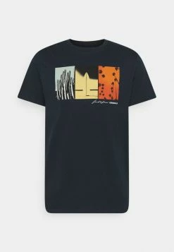 Jack & Jones JOROCTO - Print T-shirt - Navy Blazer