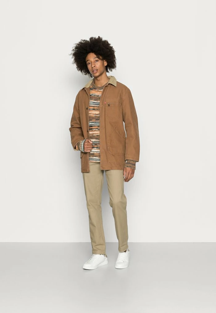 Jack & Jones JORROOT CREW NECK - Jumper - Malt Ball 2 Jack & Jones JORROOT CREW NECK - Jumper - Malt Ball - Image 2