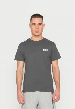 Jack & Jones JCOTHX TEE CREW NECK - Print T-shirt - Asphalt