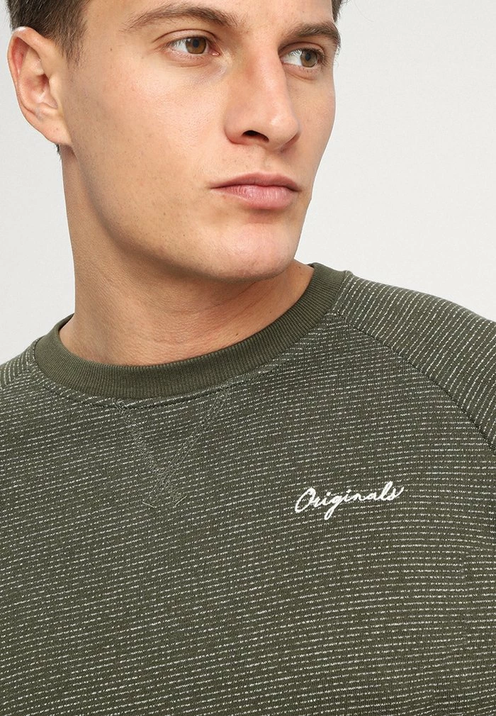 Jack & Jones JORHIDE CREW NECK - Sweatshirt - Forest Night 5 Jack & Jones JORHIDE CREW NECK - Sweatshirt - Forest Night - Image 5