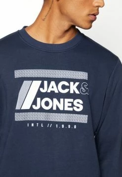 Jack & Jones BEN SWEAT CREW NECK - Sweatshirt - Dark Blue -Jack & Jones Shop c90ff69b141b418bbcac8127dc00b980