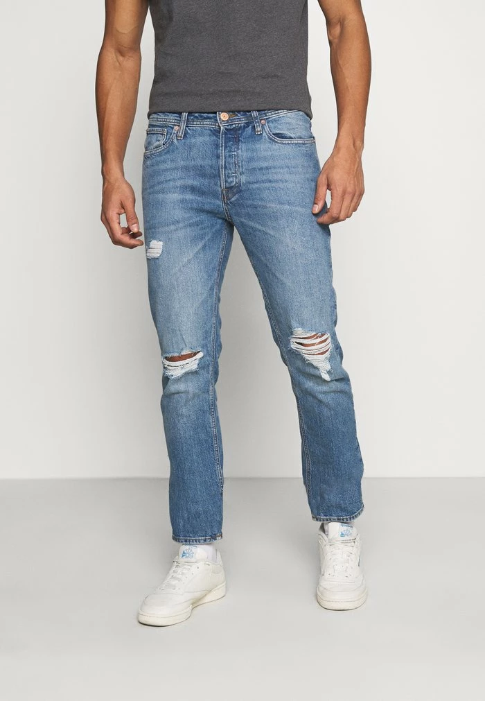 Jack & Jones JJITIM JJORIGINAL - Straight Leg Jeans - Blue Denim 1 Jack & Jones JJITIM JJORIGINAL - Straight Leg Jeans - Blue Denim
