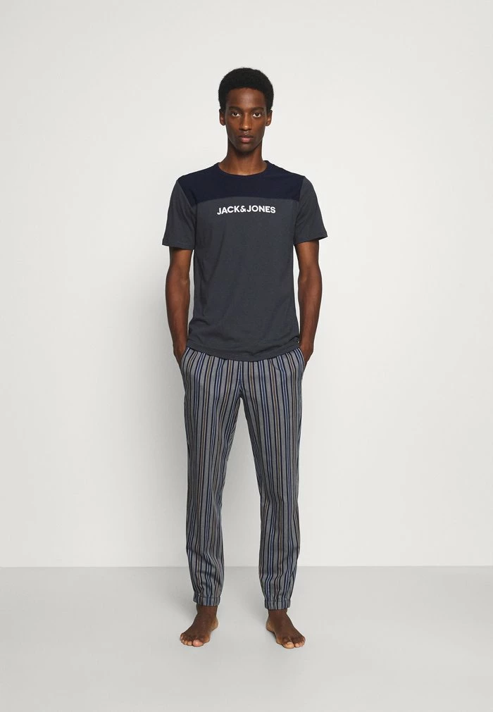 Jack & Jones JACSMITH TEE - Pyjama Top - Asphalt 2 Jack & Jones JACSMITH TEE - Pyjama Top - Asphalt - Image 2