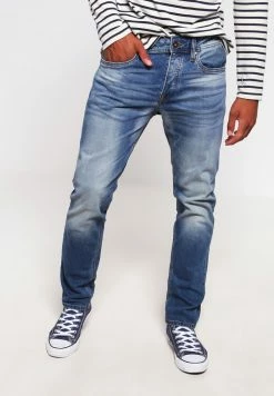 Jack & Jones Straight Leg Jeans - Blue Denim