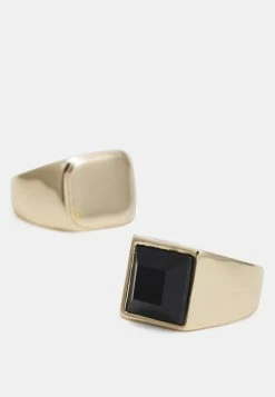 Jack & Jones JACSTONE MIX 3 PACK - Ring - Gold-coloured -Jack & Jones Shop c96ac867ba4447eb8209b4d7f31055b5