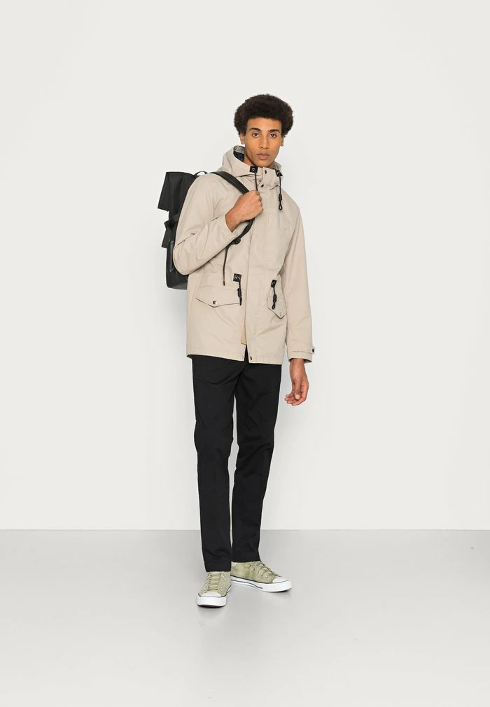 Jack & Jones JJLAY SHORT - Parka - Crockery 2 Jack & Jones JJLAY SHORT - Parka - Crockery - Image 2