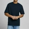 Jack & Jones JORBRINK TEE CREW NECK - Basic T-shirt - Navy Blazer