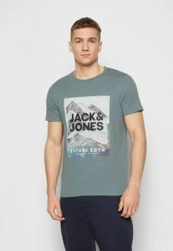 Jack & Jones JCOBOOSTER TEE CREW NECK - Print T-shirt - Trooper -Jack & Jones Shop cb93b338ab424f8a9465fe3e2c8a5315