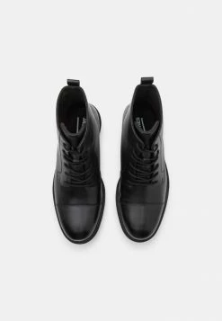 Jack & Jones JFWNICK JIO BOOT - Lace-up Ankle Boots - Anthracite -Jack & Jones Shop cbcdbfbd5de443af930fc34b424f9962