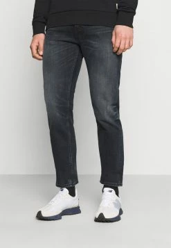 Jack & Jones JJIMIKE JJORIGINAL - Straight Leg Jeans - Black Denim