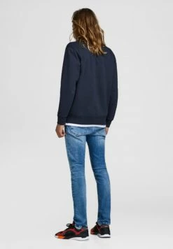 Jack & Jones Sweatshirt - Navy 8 Jack & Jones Sweatshirt - Navy -Jack & Jones Shop cca9fbb10993402c85b3904aa92fef3b