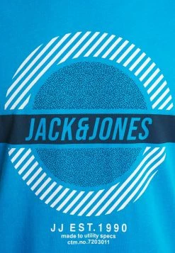 Jack & Jones JJMERAJ TEE CREW NECK - Print T-shirt - Blithe -Jack & Jones Shop ccbd14f429144ad2bc7866d1c141a9cb