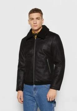 Jack & Jones JJEAGLE JACKET - Faux Leather Jacket - Black 9 Jack & Jones JJEAGLE JACKET - Faux Leather Jacket - Black -Jack & Jones Shop ccffd0f180b74ebda7ef2c4e8516e146