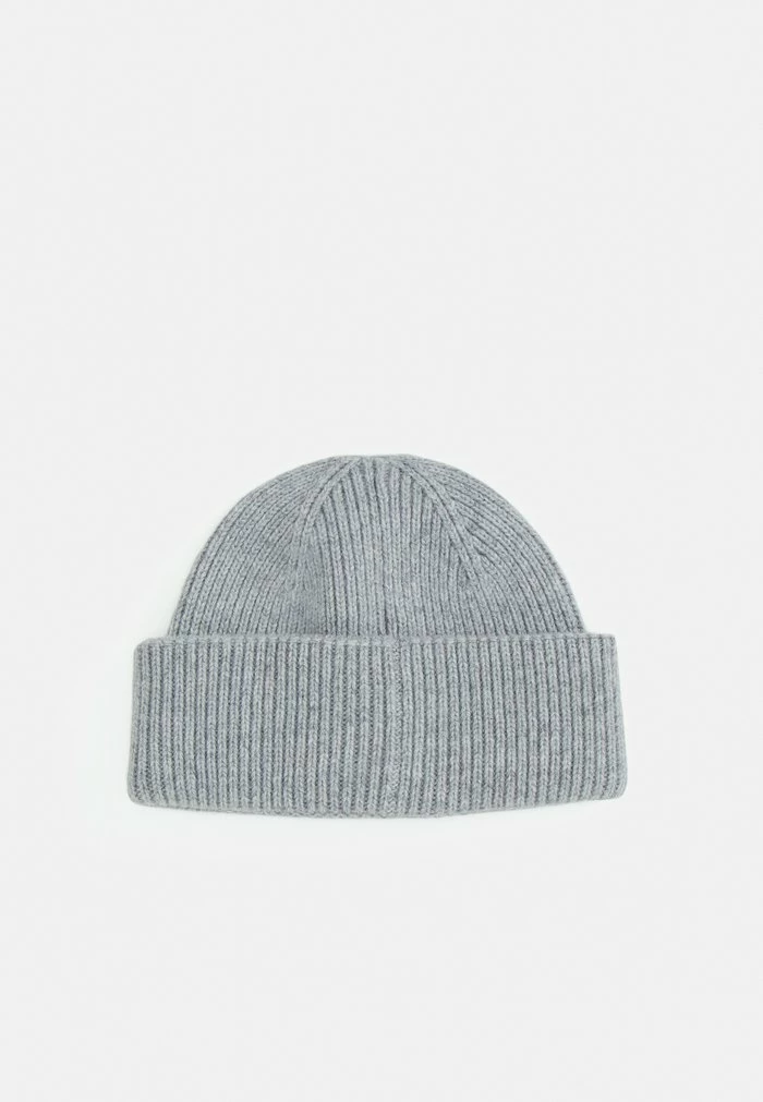 Jack & Jones JACROYAL - Beanie - Light Grey Melange 2 Jack & Jones JACROYAL - Beanie - Light Grey Melange - Image 2