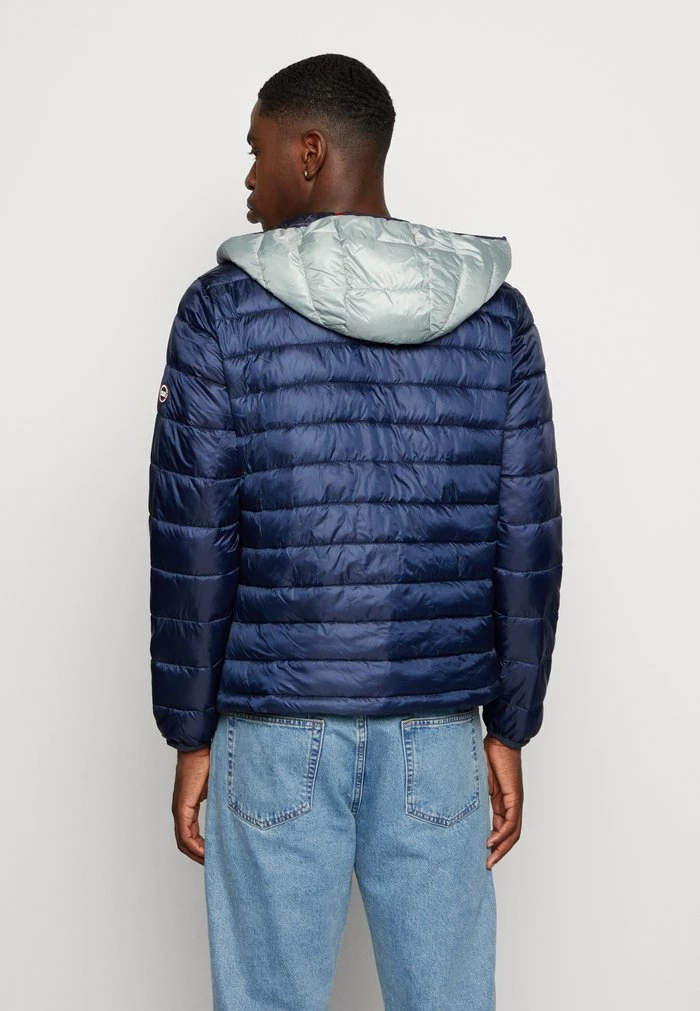 Jack & Jones JJMICK PUFFER HOOD - Light Jacket - Slate Gray 3 Jack & Jones JJMICK PUFFER HOOD - Light Jacket - Slate Gray - Image 3