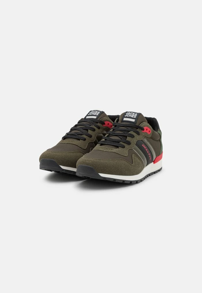 Jack & Jones JFWSTELLAR - Trainers - Dark Olive 2 Jack & Jones JFWSTELLAR - Trainers - Dark Olive - Image 2