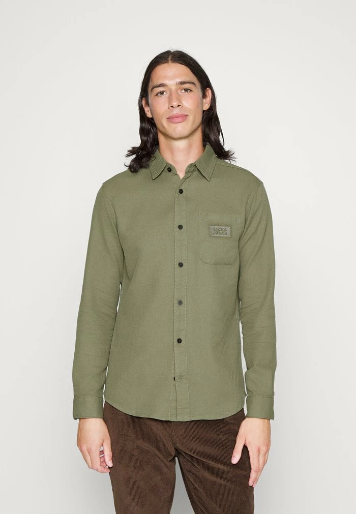 Jack & Jones JCOCLASSIC SHIRT - Shirt - Four Leaf Clover 1 Jack & Jones JCOCLASSIC SHIRT - Shirt - Four Leaf Clover