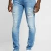 Jack & Jones JJILIAM JJORIGINAL - Jeans Skinny Fit - Blue Denim
