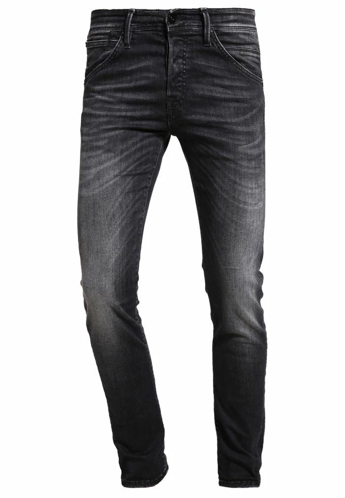 Jack & Jones JJIGLENN JJFOX - Slim Fit Jeans - Black Denim 5 Jack & Jones JJIGLENN JJFOX - Slim Fit Jeans - Black Denim - Image 5
