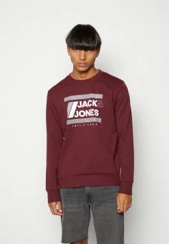 Jack & Jones BEN SWEAT CREW NECK - Sweatshirt - Bordeaux