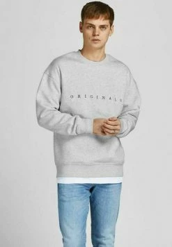 Jack & Jones JORCOPENHAGEN BIG CREW NECK NOOS - Sweatshirt - White Melange