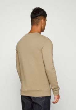 Jack & Jones JCOSTAPLE QUILT CREW NECK - Sweatshirt - Beige -Jack & Jones Shop ced346e8cb5745198808c1c6dbec1435
