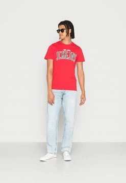 Alternative view of Jack & Jones JJCEMB TEE CREW NECK - Print T-shirt - True Red