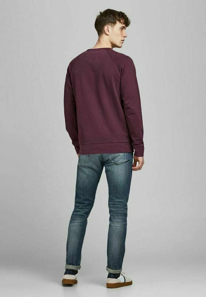 Jack & Jones Sweatshirt - Port Royale 3 Jack & Jones Sweatshirt - Port Royale - Image 3
