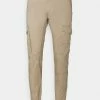 Jack & Jones JJIPAUL JJFLAKE - Trousers - Crockery